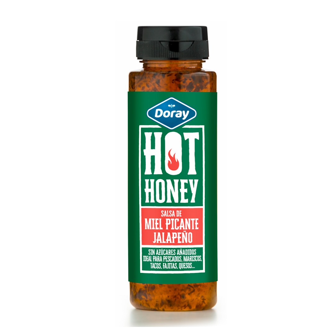 Salsa de Miel Picante Hot Honey con Jalapeño 350g