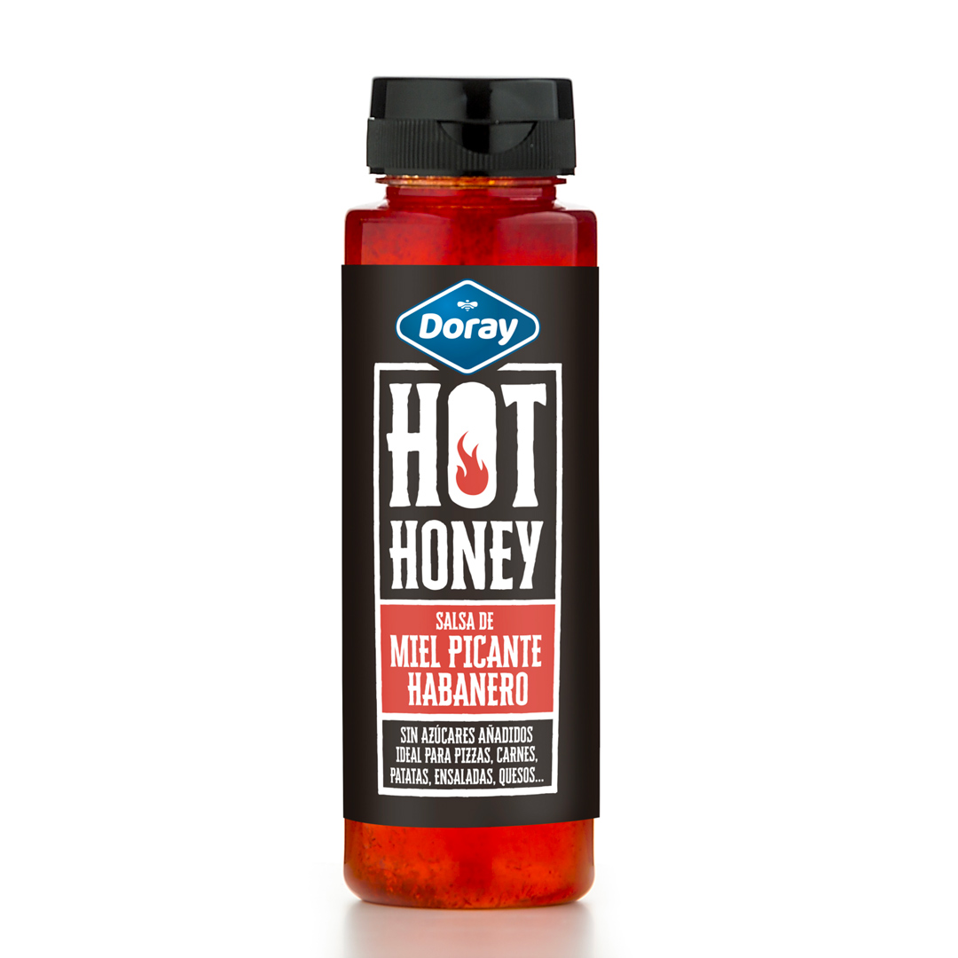Salsa de Miel Picante Hot Honey con Habanero 350g